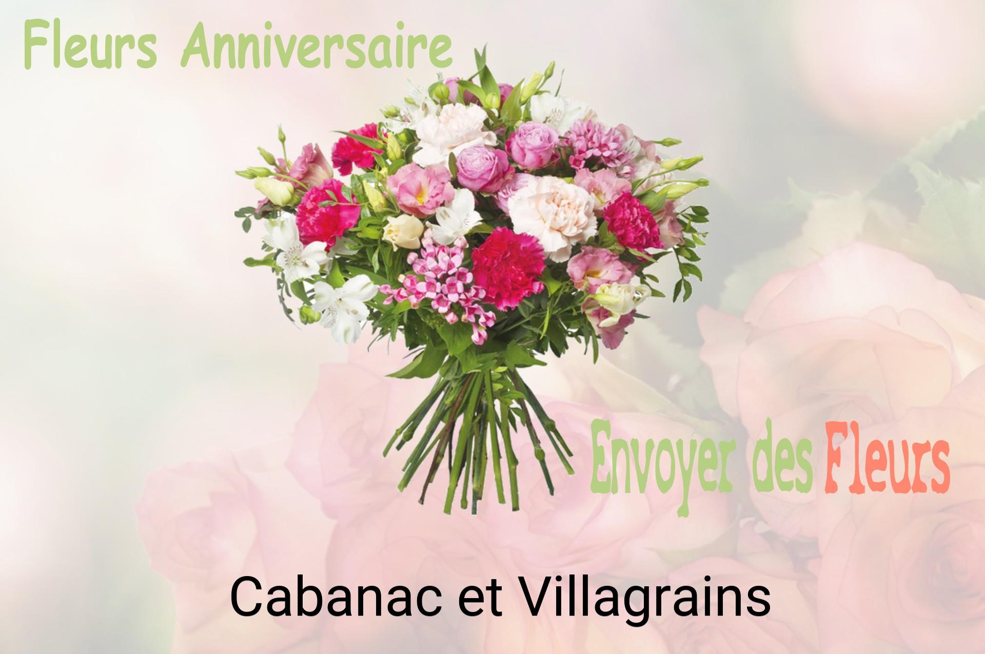 Bouquet de fleurs d’anniversaire livré à Cabanac-et-Villagrains